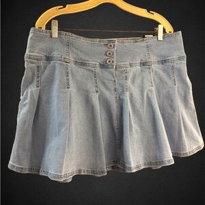 Denim Blue Women's Skirt